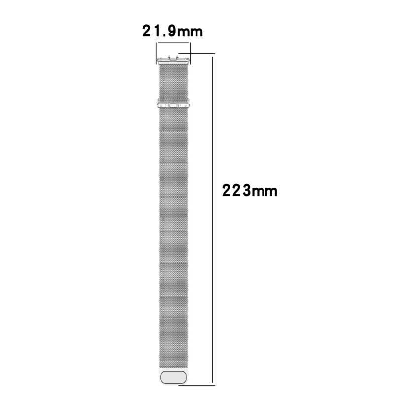Curea metalică magnetică pentru Samsung Galaxy Fit3 Brațeră inteligentă de înlocuire Cureaua de ceas cu buclă magnetică milaneză pentru curea de mână Fit 3