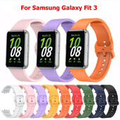 Szilikon szíj Samsung Galaxy Fit 3 óraszíjhoz, karkötő Samsung Galaxy Fit 3 Smart csuklópánt cseretartozékokhoz
