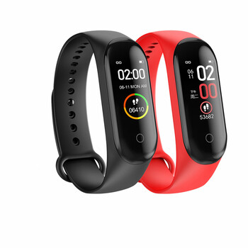 Smart Bracelet Sports M4 Αδιάβροχο Έξυπνο ρολόι Έξυπνο ηλεκτρονικό Έξυπνο Βραχιόλι Βηματόμετρο Fitness Tracker Πιεσόμετρο