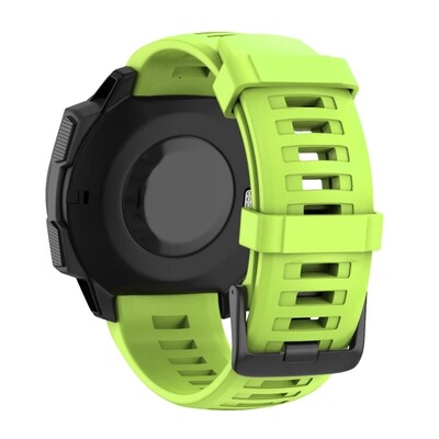 „Garmin Instinct“ laikrodžio apyrankei, sportinei silikono pakeičiamajai apyrankei, spalvotai apyrankei Greito montavimo ir nuėmimo priedai