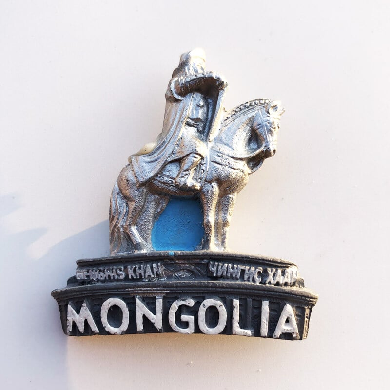 Ulánbátar, Mongolsko Magnety na chladničku Berlín Mníchov Neuschwanstein Turistické suveníry Magnetické nálepky