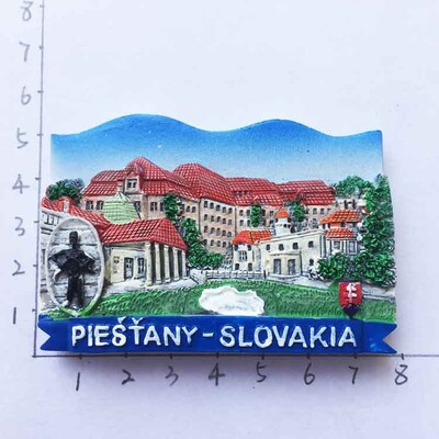 Europa 3D Slovakija Skonis Šaldytuvas Magnetas Turistiniai Suvenyrai Šaldytuvas Magnetiniai lipdukai Kelionių kolekcija Dovana