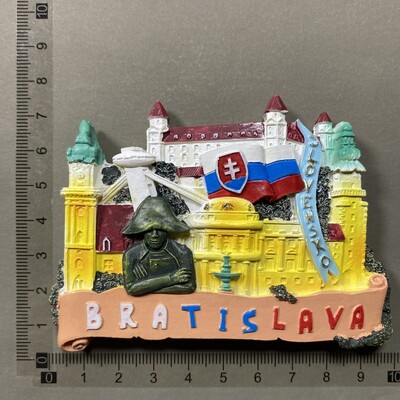 Europa 3D Slovakija Skonis Šaldytuvas Magnetas Turistiniai Suvenyrai Šaldytuvas Magnetiniai lipdukai Kelionių kolekcija Dovana