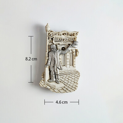 Europa 3D Slovakija Skonis Šaldytuvas Magnetas Turistiniai Suvenyrai Šaldytuvas Magnetiniai lipdukai Kelionių kolekcija Dovana