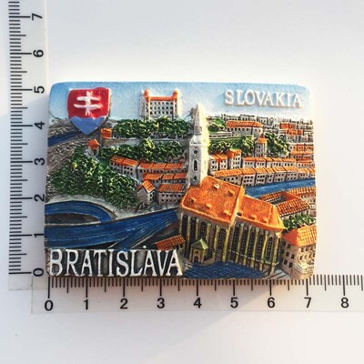 Europa 3D Slovakija Skonis Šaldytuvas Magnetas Turistiniai Suvenyrai Šaldytuvas Magnetiniai lipdukai Kelionių kolekcija Dovana