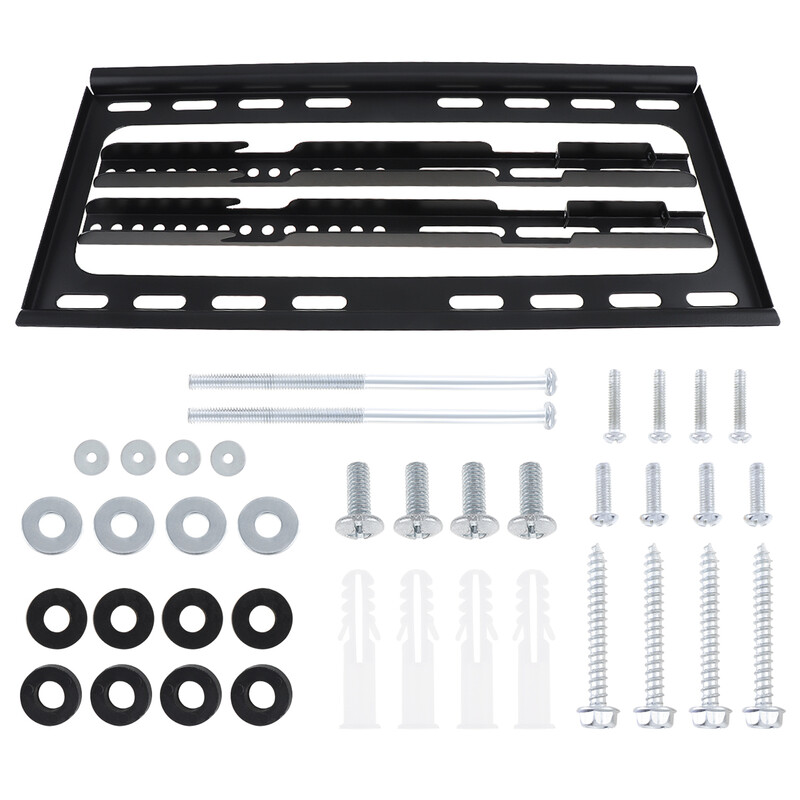 Universāls televizora stiprinājuma monitora sienas atbalsts datora ekrāna kronšteins, fiksēts turētājs 14-43/14-42/26-55/26-65 collu LED LCD televizoram