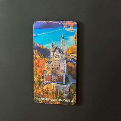 Magnet na chladničku Barcelona Švajčiarsko Kreatívne suveníry Santorini Magnetická nálepka na chladničku Dekorácia domu