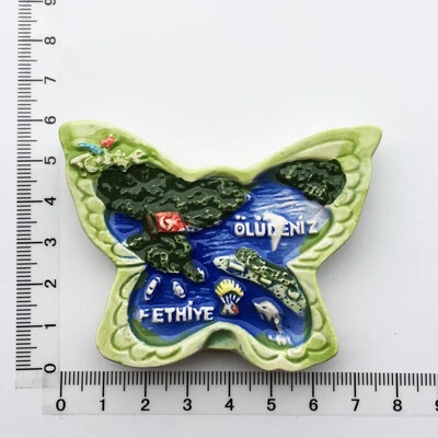 Τουρκία Ταξιδιωτικά Αυτοκόλλητα Ψυγείου Δημιουργικά Τουριστικά Αναμνηστικά Ρητίνη Μαγνήτες Ψυγείου Διακόσμηση σπιτιού Δώρα γάμου Μαγνητικό αυτοκόλλητο