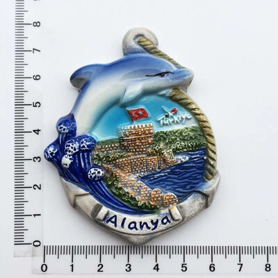 Τουρκία Ταξιδιωτικά Αυτοκόλλητα Ψυγείου Δημιουργικά Τουριστικά Αναμνηστικά Ρητίνη Μαγνήτες Ψυγείου Διακόσμηση σπιτιού Δώρα γάμου Μαγνητικό αυτοκόλλητο