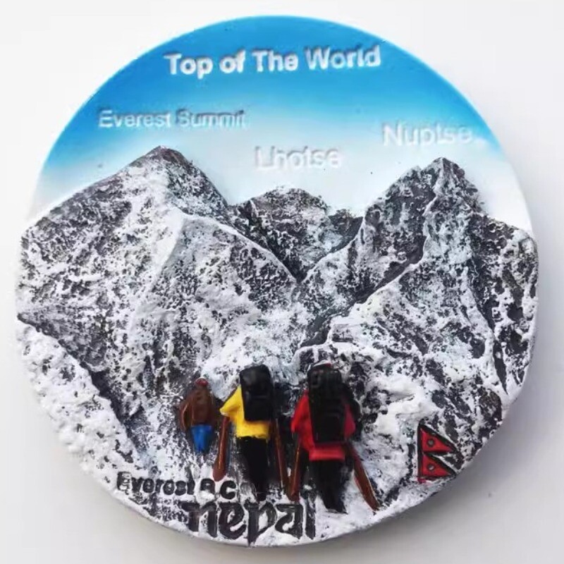 Непал Магнити за хладилник Катманду Боднат Ступа Лумбини Връх Еверест Пътуващи сувенири Стикери за хладилник Сватбени подаръци