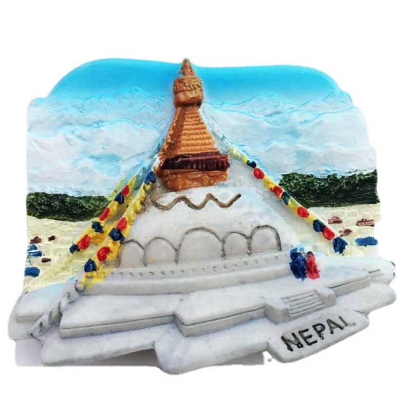 Непал Магнити за хладилник Катманду Боднат Ступа Лумбини Връх Еверест Пътуващи сувенири Стикери за хладилник Сватбени подаръци