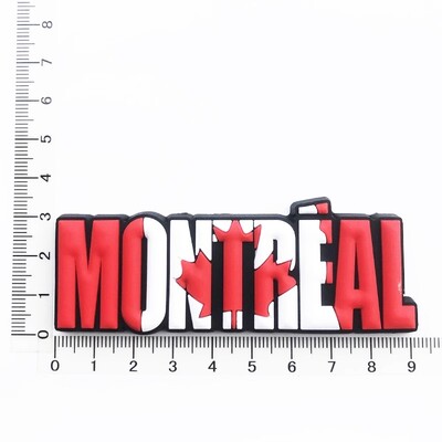 Kanada, Spanyolország, Franciaország, Kenya, Creative Drip Glue Tourism Emlékdísz kézműves ajándék, Mágneses hűtőszekrény matrica