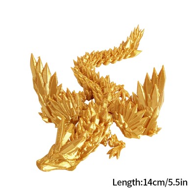 Τρισδιάστατο περιστρεφόμενο δράκο με αρθρωτό αυγό δράκου Δώρα για παιδιά Ρεαλιστικό άγαλμα δράκου για διακόσμηση τοπίου Έντυπες φιγούρες Ζώα