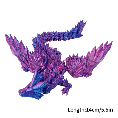 Τρισδιάστατο περιστρεφόμενο δράκο με αρθρωτό αυγό δράκου Δώρα για παιδιά Ρεαλιστικό άγαλμα δράκου για διακόσμηση τοπίου Έντυπες φιγούρες Ζώα