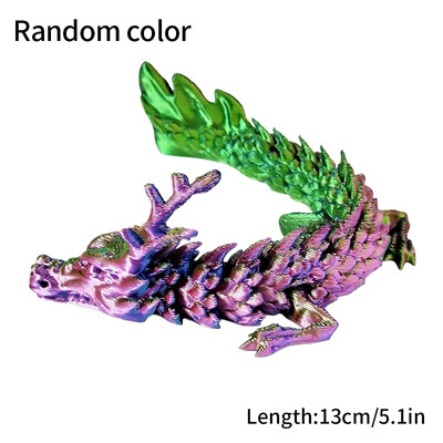 Τρισδιάστατο περιστρεφόμενο δράκο με αρθρωτό αυγό δράκου Δώρα για παιδιά Ρεαλιστικό άγαλμα δράκου για διακόσμηση τοπίου Έντυπες φιγούρες Ζώα