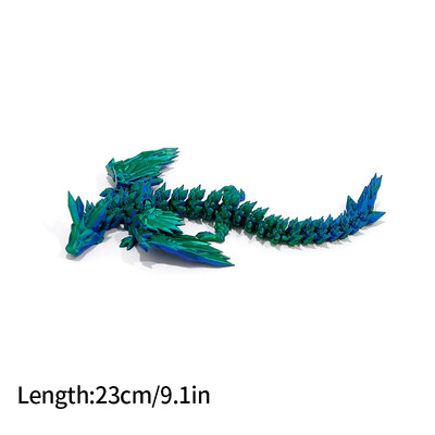 Τρισδιάστατο περιστρεφόμενο δράκο με αρθρωτό αυγό δράκου Δώρα για παιδιά Ρεαλιστικό άγαλμα δράκου για διακόσμηση τοπίου Έντυπες φιγούρες Ζώα