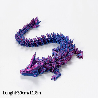 Τρισδιάστατο περιστρεφόμενο δράκο με αρθρωτό αυγό δράκου Δώρα για παιδιά Ρεαλιστικό άγαλμα δράκου για διακόσμηση τοπίου Έντυπες φιγούρες Ζώα