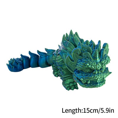 Τρισδιάστατο περιστρεφόμενο δράκο με αρθρωτό αυγό δράκου Δώρα για παιδιά Ρεαλιστικό άγαλμα δράκου για διακόσμηση τοπίου Έντυπες φιγούρες Ζώα