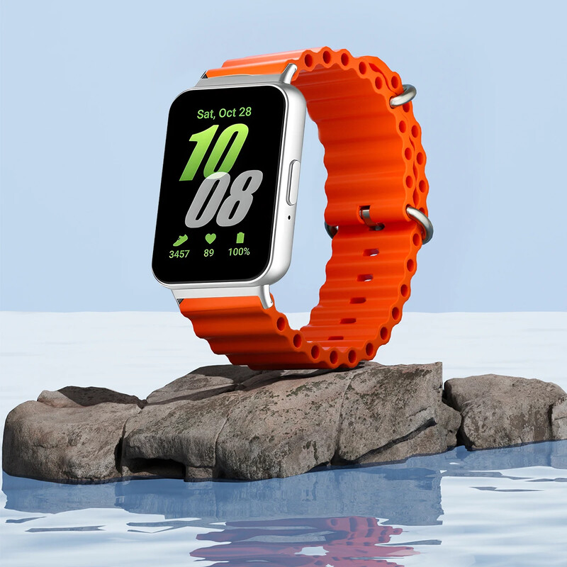 Silikónový športový remienok pre hodinky Samsung Galaxy Fit 3, náramok Correa pre náhradné remienky na hodinky Samsung Galaxy Fit 3