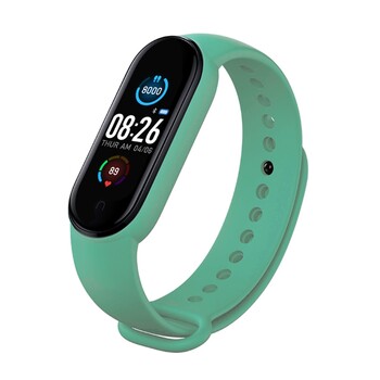 2024 Νέο M5 Sport Fitness Tracker Smartband για έξυπνο βραχιόλι Μόνιτορ καρδιακού παλμού αρτηριακής πίεσης για έξυπνο λουράκι