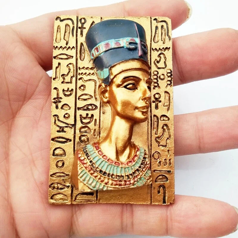 3D magnet na chladničku, egyptská mytológia, kráľovná Anubis, magnetické nálepky na chladničku, darčeky pre Blízky východ, magnety na chladničku