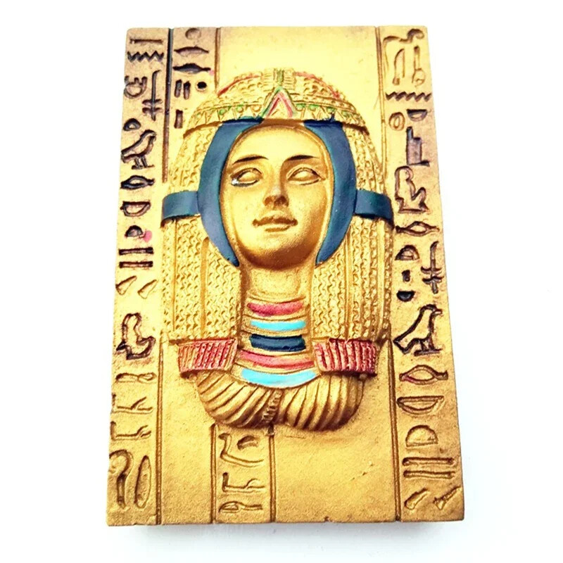 3D magnet na chladničku, egyptská mytológia, kráľovná Anubis, magnetické nálepky na chladničku, darčeky pre Blízky východ, magnety na chladničku