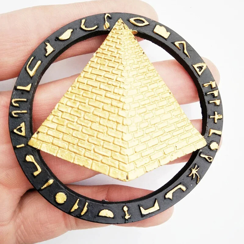 3D magnet na chladničku, egyptská mytológia, kráľovná Anubis, magnetické nálepky na chladničku, darčeky pre Blízky východ, magnety na chladničku