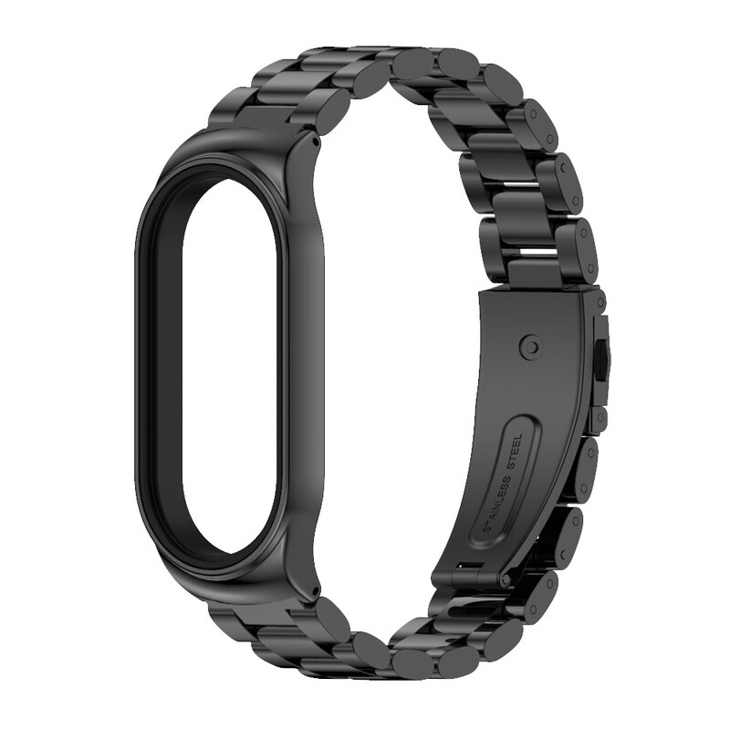 Szíj Mi Bandhoz 9 8 7 6 5 4 3 Metal Correa Mi Band 8 karkötő Opaska Mi Band 7 csuklópánt Pulseira Miband karóra Bend NFC
