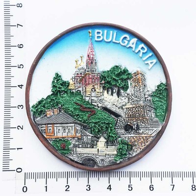 Европа България 3D магнити за хладилник Туризъм Сувенир Магнити за хладилник Стикери Колекция занаяти Декорация Статии