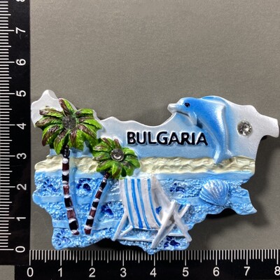 Европа България 3D магнити за хладилник Туризъм Сувенир Магнити за хладилник Стикери Колекция занаяти Декорация Статии