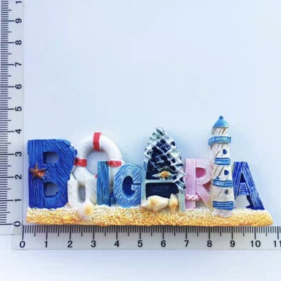 Европа България 3D магнити за хладилник Туризъм Сувенир Магнити за хладилник Стикери Колекция занаяти Декорация Статии