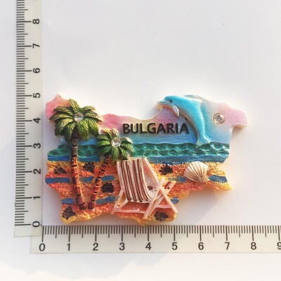 Европа България 3D магнити за хладилник Туризъм Сувенир Магнити за хладилник Стикери Колекция занаяти Декорация Статии