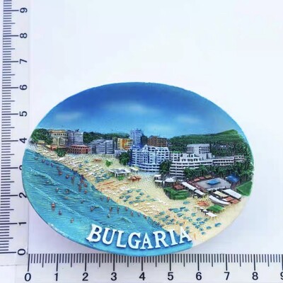 Европа България 3D магнити за хладилник Туризъм Сувенир Магнити за хладилник Стикери Колекция занаяти Декорация Статии
