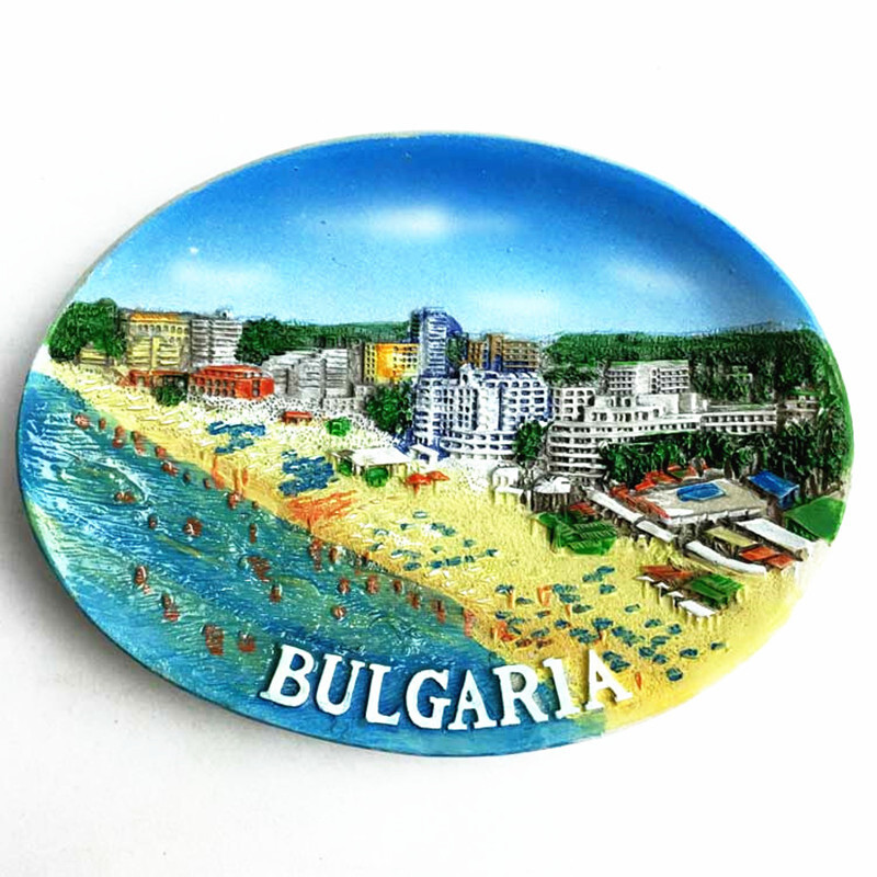 Европа България 3D магнити за хладилник Туризъм Сувенир Магнити за хладилник Стикери Колекция занаяти Декорация Статии