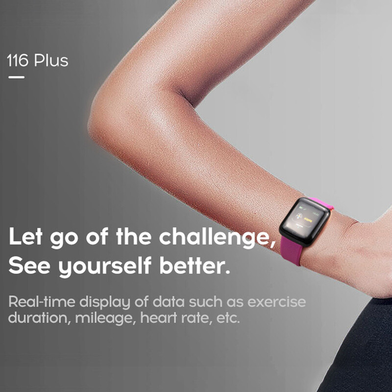 Širdies ritmo matuoklis Sportinis laikrodis, kūno rengybos žingsnių skaitiklis, išmanusis išmanusis apyrankės laikrodis, kūno rengybos matuoklis, širdies ritmo stebėjimas