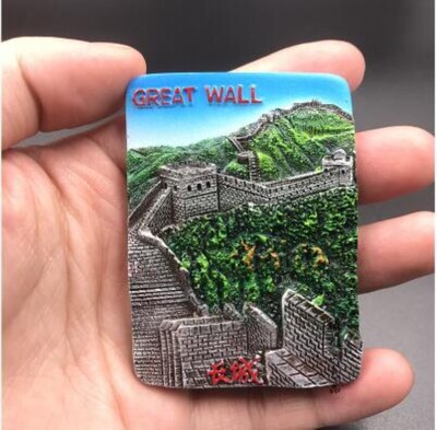 Pekingi hűtőmágnesek Kína Utazó szuvenírek a Nagy Fal Guangdong Shenzhen Shanghai Hűtőmatricák Esküvői ajándékok