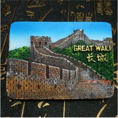 Pekingi hűtőmágnesek Kína Utazó szuvenírek a Nagy Fal Guangdong Shenzhen Shanghai Hűtőmatricák Esküvői ajándékok