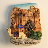 Nálepky na chladničku s motívom Maroka, Božej krajiny, Marrákeša, cestovných suvenírov, magnetov na chladničku s motívom Monte Carla, bytových dekorácií, svadobných darov