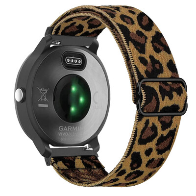 Elastne nailon Garmin Vivoactive 5 4 3 rihmaga Forerunner 245 255S 265 kellarihm Venu Plus 3 2 sq randmekäevõru