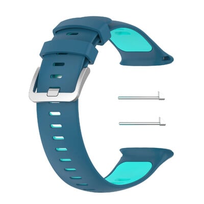 Dvigubos spalvos laikrodžio apyrankė skirta „Polar Vantage V2“ apyrankei išmaniajam laikrodžiui greitai atsegama apyrankė „Vantage V2“ apyrankės priedams