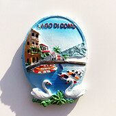 Taliansko Magnety na chladničku Lago di Garda Sicília Lago Como Verona Taormina Cestovné suveníry Dekorácie do domácnosti Nálepky na chladničku Darčeky