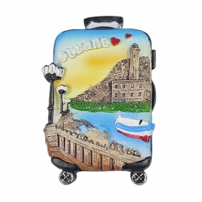 Taliansko Magnety na chladničku Lago di Garda Sicília Lago Como Verona Taormina Cestovné suveníry Dekorácie do domácnosti Nálepky na chladničku Darčeky