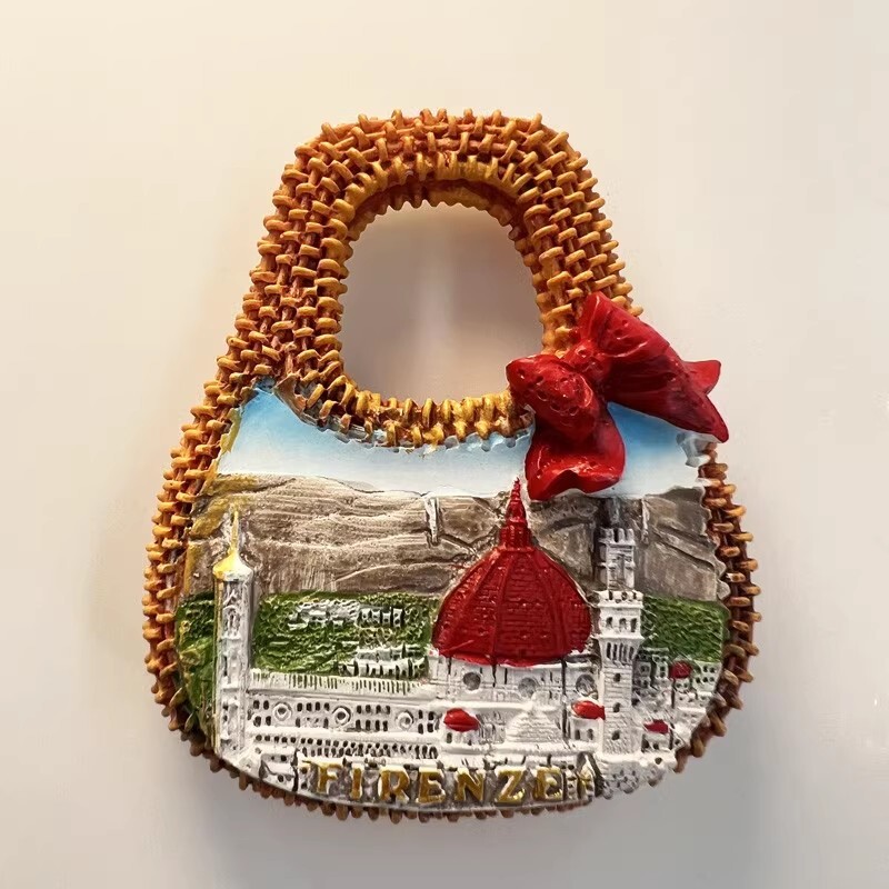 Taliansko Magnety na chladničku Lago di Garda Sicília Lago Como Verona Taormina Cestovné suveníry Dekorácie do domácnosti Nálepky na chladničku Darčeky