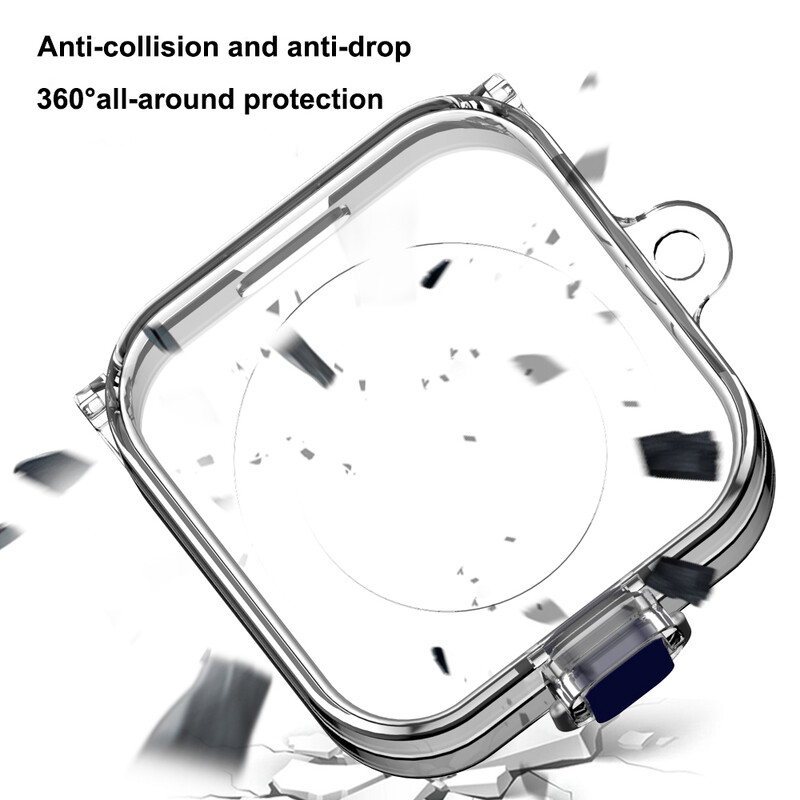 Προστατευτική θήκη TPU Charger Box για διαφανές κάλυμμα Samsung Galaxy Ring Αντιχαρακτηριστικό κάλυμμα Shell Smart Ring Protector