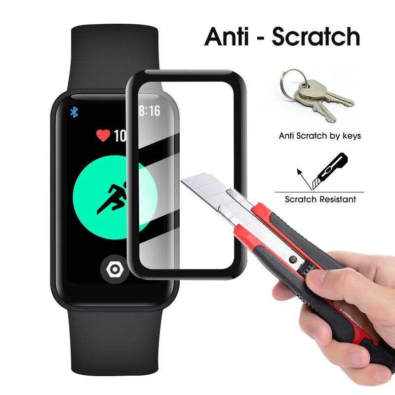 Ochranné fólie na displej hodiniek HD pre Xiaomi Redmi Band Pro, odolné voči poškriabaniu, celoplošný ochranný kryt, príslušenstvo pre inteligentné hodinky (nie sklo)