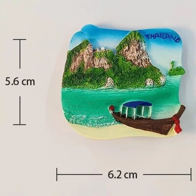 Taizeme Suvenīri Puketas Ledusskapja Magnēti Mājas Iekārtojums Bangkoka Ledusskapis Uzlīmes Kāzu Dāvanas