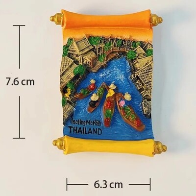 Taizeme Suvenīri Puketas Ledusskapja Magnēti Mājas Iekārtojums Bangkoka Ledusskapis Uzlīmes Kāzu Dāvanas