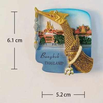 Taizeme Suvenīri Puketas Ledusskapja Magnēti Mājas Iekārtojums Bangkoka Ledusskapis Uzlīmes Kāzu Dāvanas