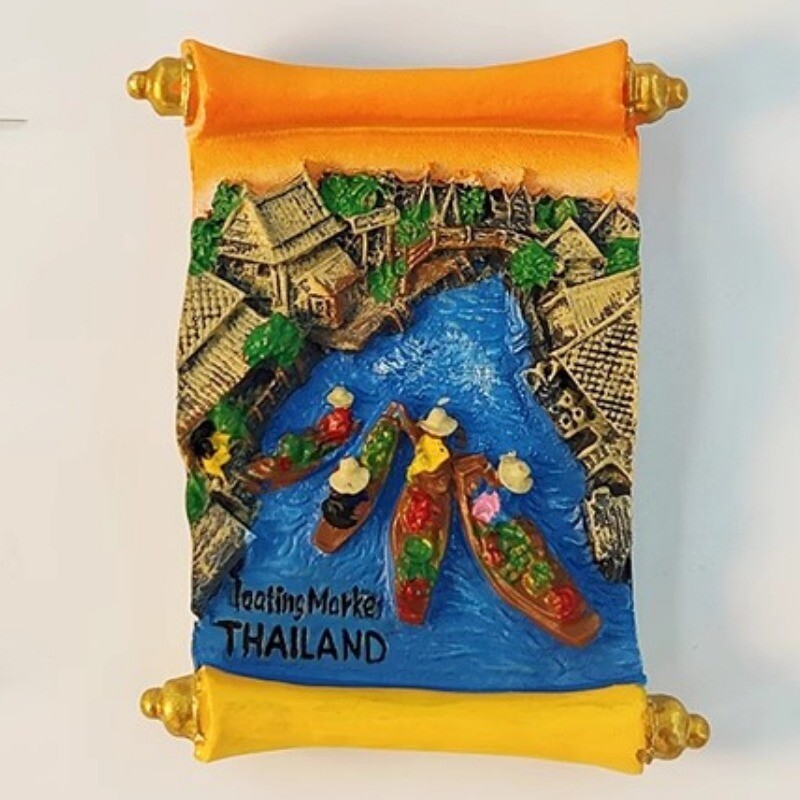 Taizeme Suvenīri Puketas Ledusskapja Magnēti Mājas Iekārtojums Bangkoka Ledusskapis Uzlīmes Kāzu Dāvanas