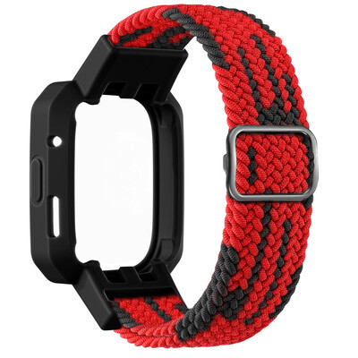 Ζάντα ρολογιού + θήκη για Redmi Watch 3 2 1 Βραχιόλι Sport Nylon Wristband Wristband Mi Watch Lite 2 3 Ανταλλακτικά Smart Accessories